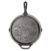 American Road Trip: 12 Inch Seasoned Cast Iron Skillet, New Jersey